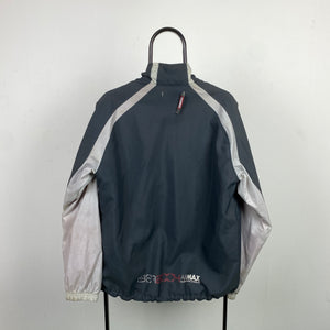 00s Nike Sidewinder Windbreaker Jacket Grey Medium