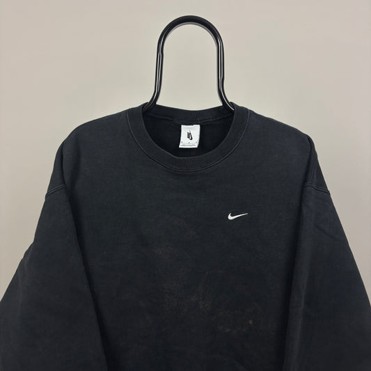 00s Nike NRG Sweatshirt Black Medium