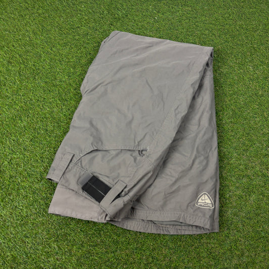 00s Nike ACG Ski Salopettes Joggers Grey Small