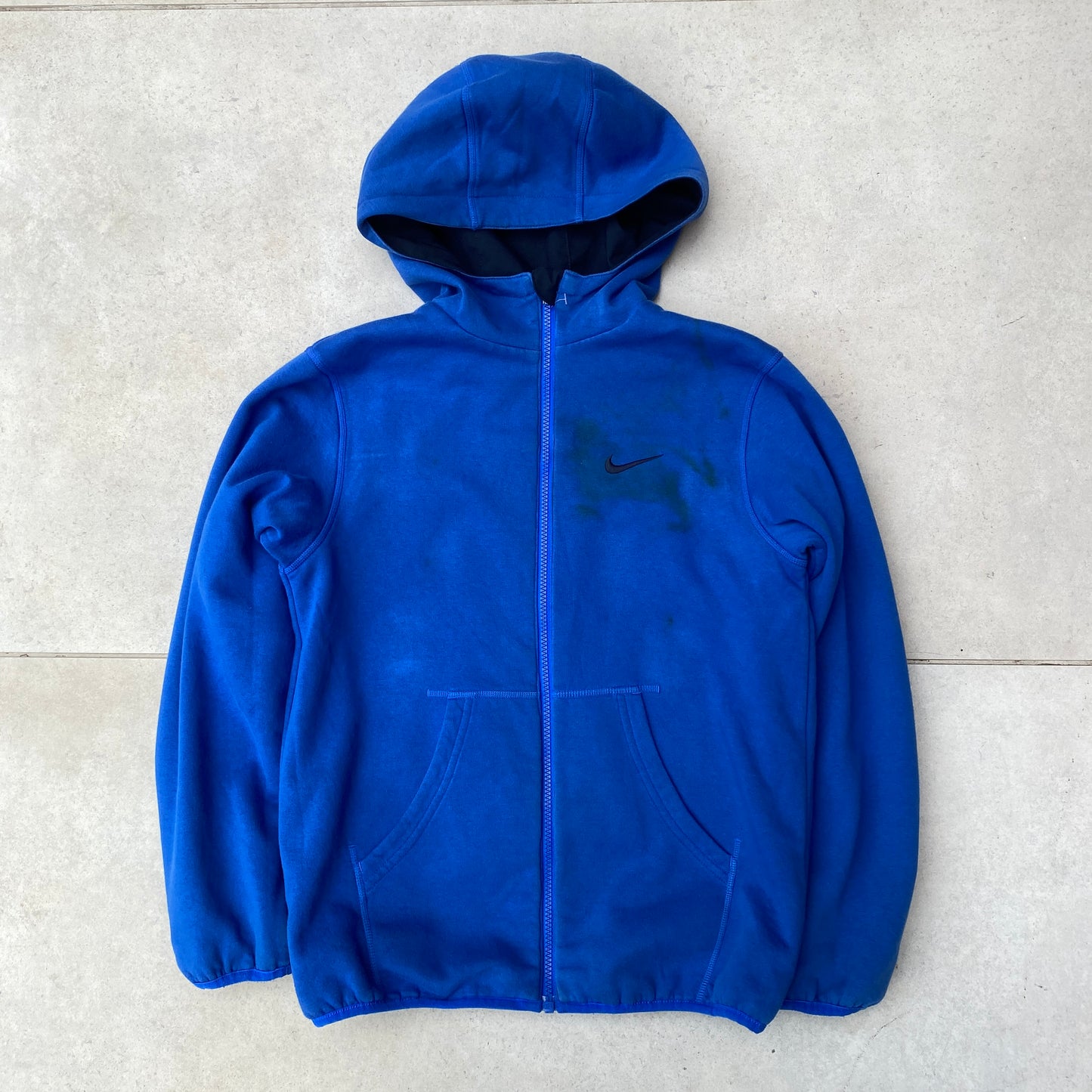 00s Nike Reversible Piping Jacket Blue XS