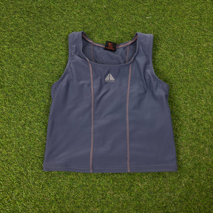 90s Nike ACG Sports Vest T-Shirt Purple Medium