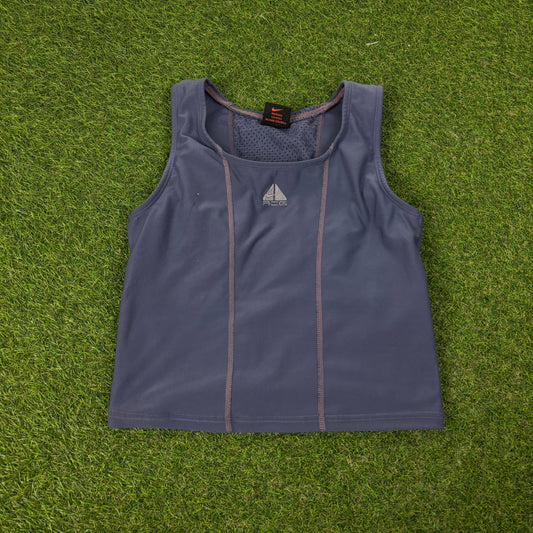90s Nike ACG Sports Vest T-Shirt Purple Medium