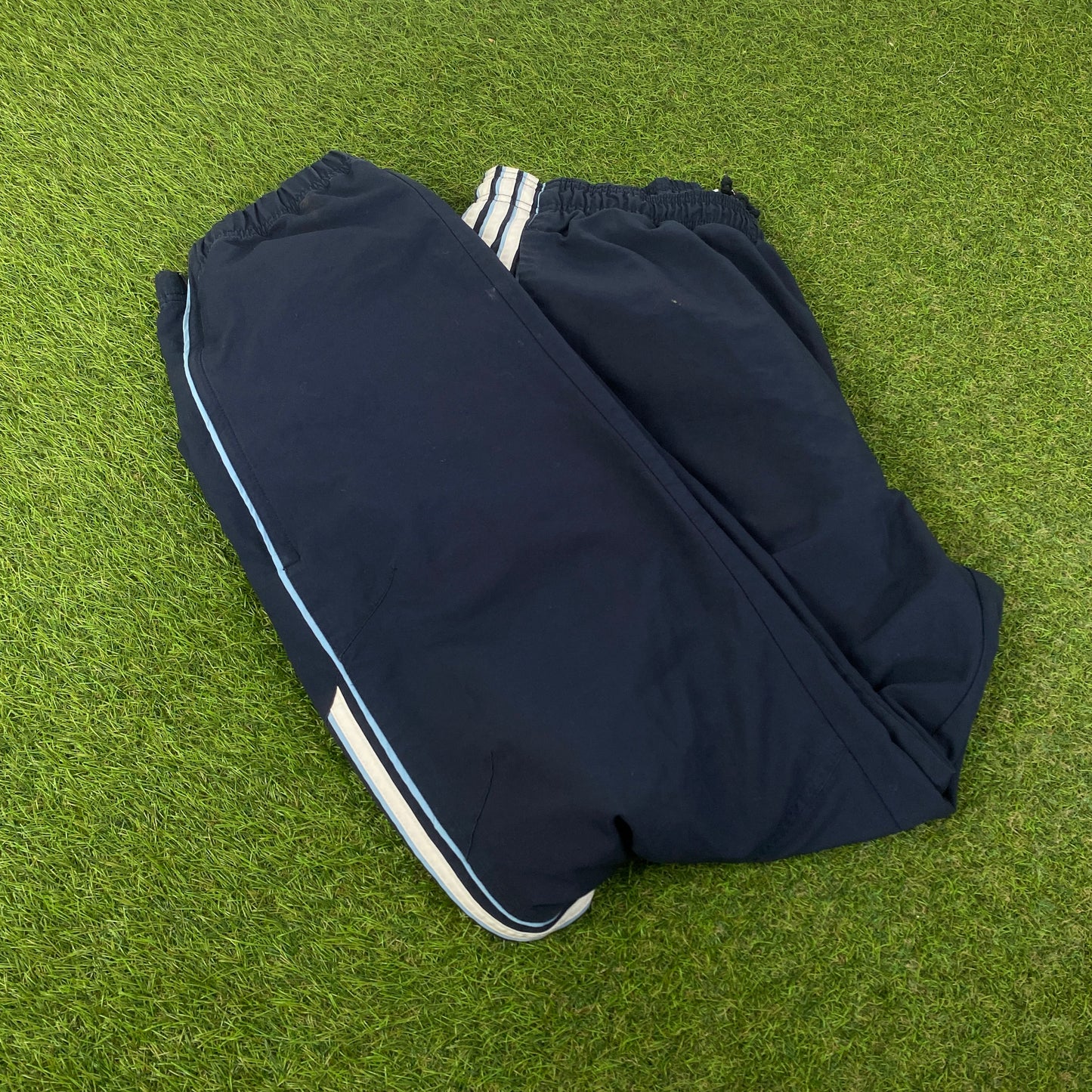 00s Adidas Joggers Blue Large