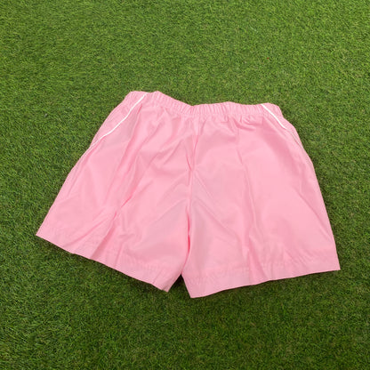 00s Nike Piping Shorts Pink XS