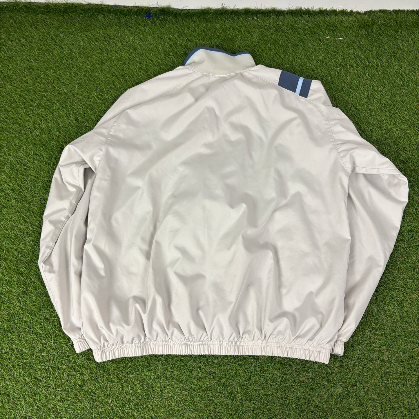 00s Nike T90 Windbreaker Jacket + Joggers Set Brown Medium