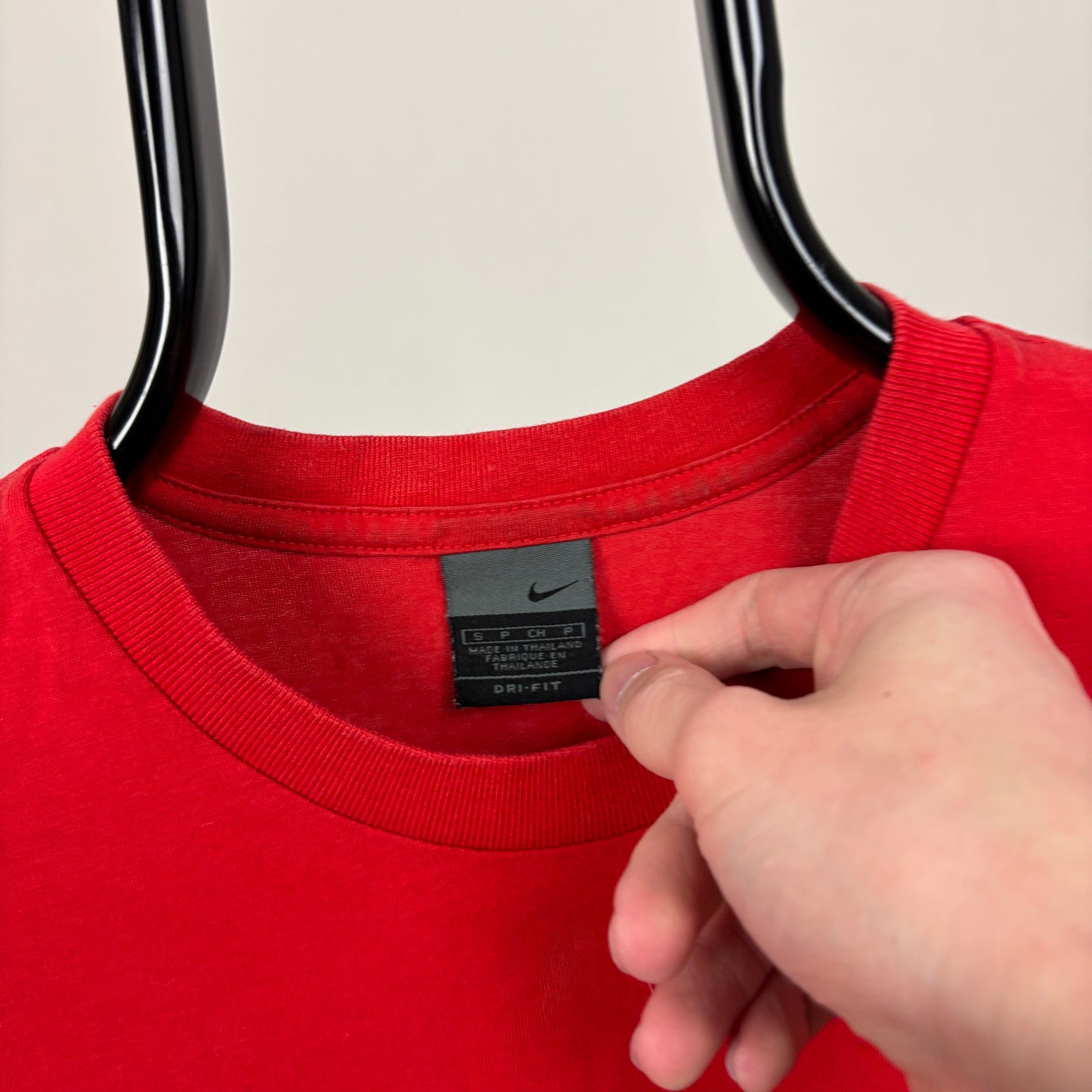 00s Nike Mac Attack McEnroe T-Shirt Red Small