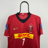 00s Nike Urawa Red Diamonds Football Shirt T-Shirt Red Medium