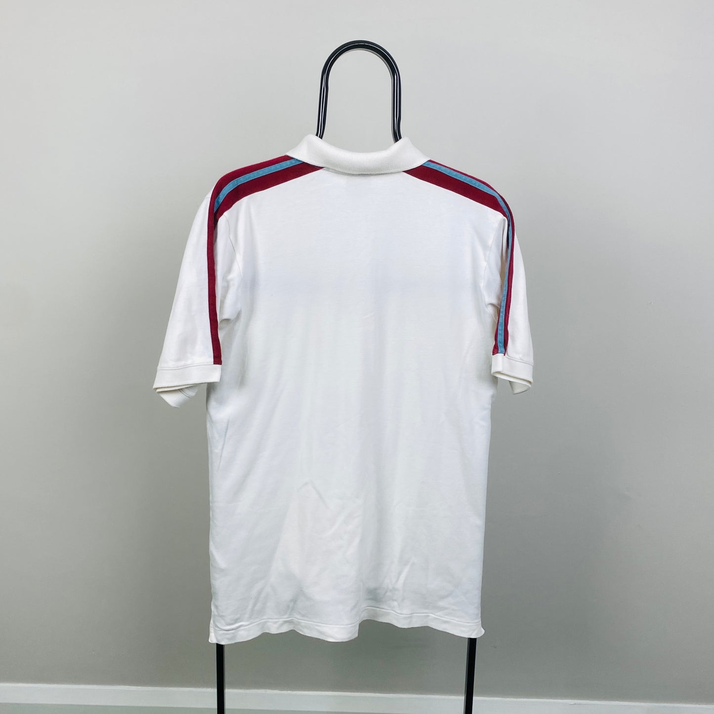 00s Nike Polo Shirt T-Shirt White Small