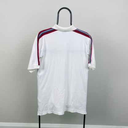 00s Nike Polo Shirt T-Shirt White Small