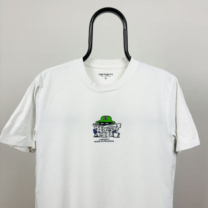 00s Carhartt Everything Is Awful T-Shirt White Small