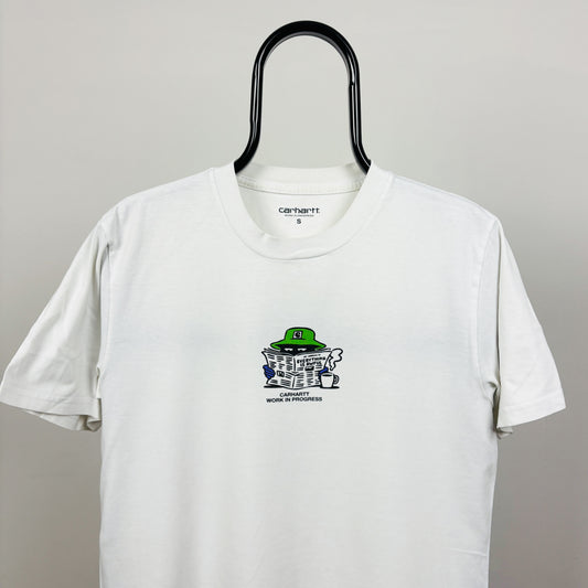 00s Carhartt Everything Is Awful T-Shirt White Small