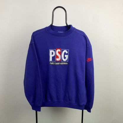 90s Nike PSG Sweatshirt Purple Large