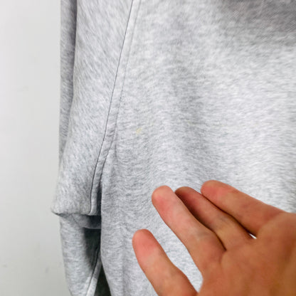 00s Nike Heavyweight Hoodie Grey Medium