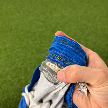 00s Nike Football Shorts Blue Medium