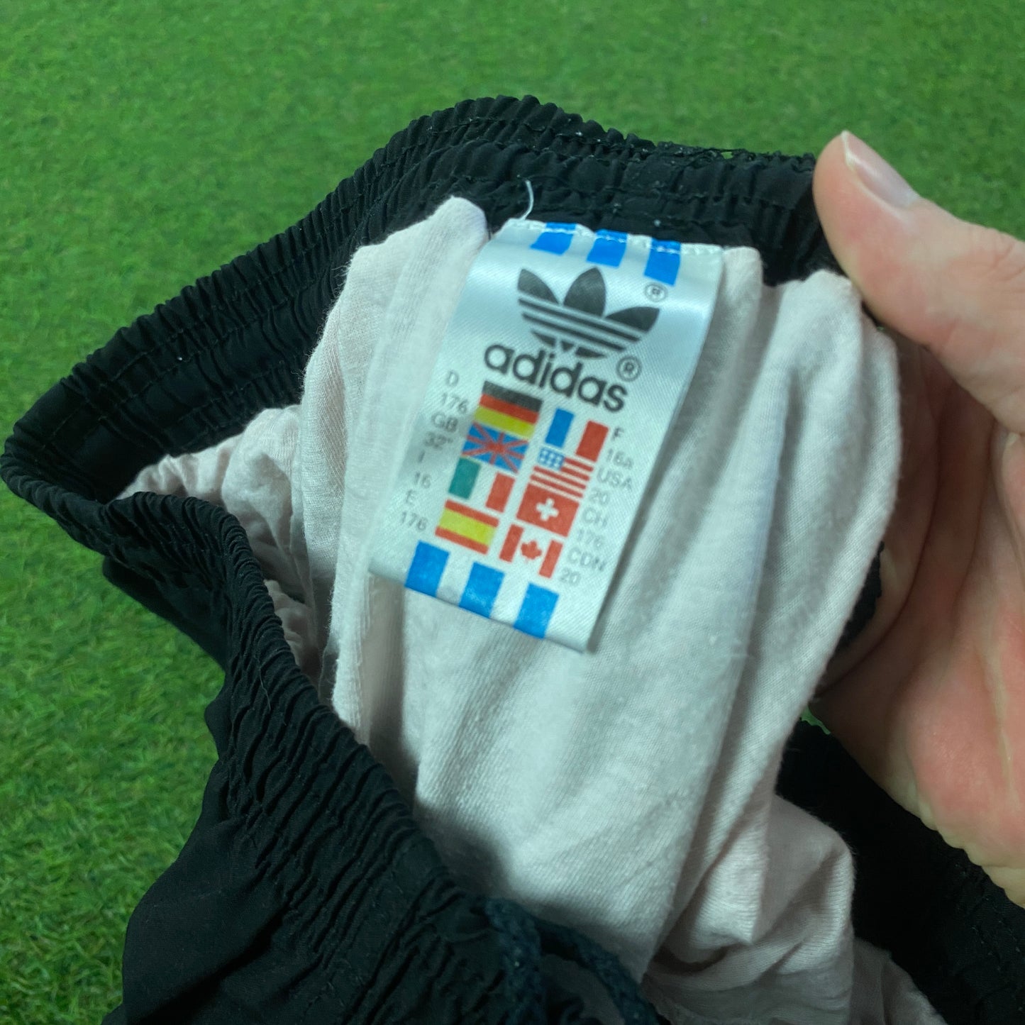 90s Adidas Shorts Black Small
