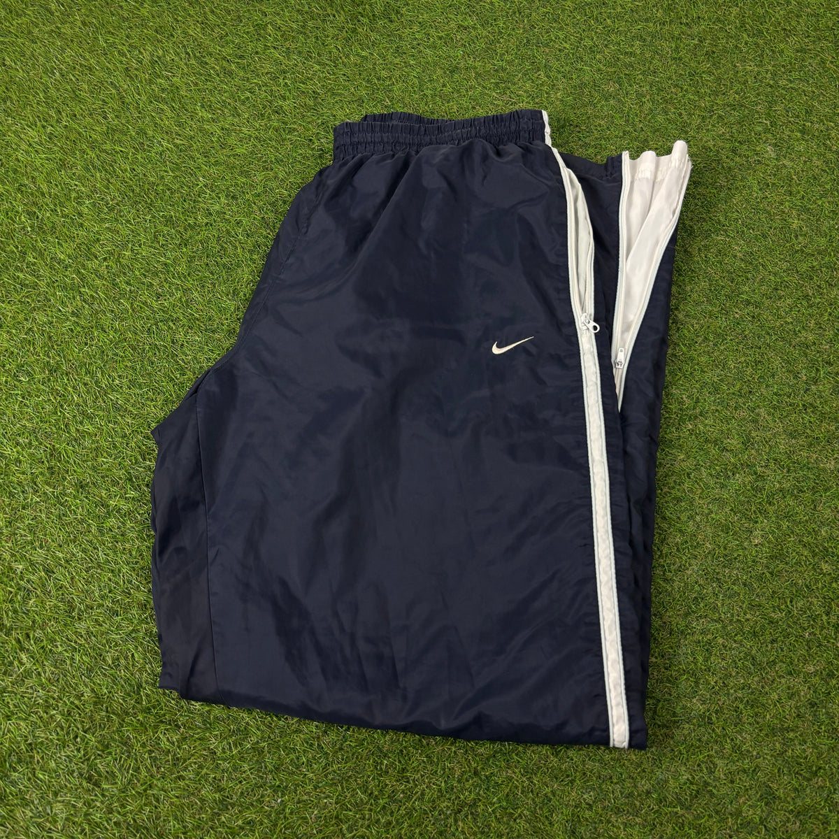 00s Nike Piping Joggers Blue XL