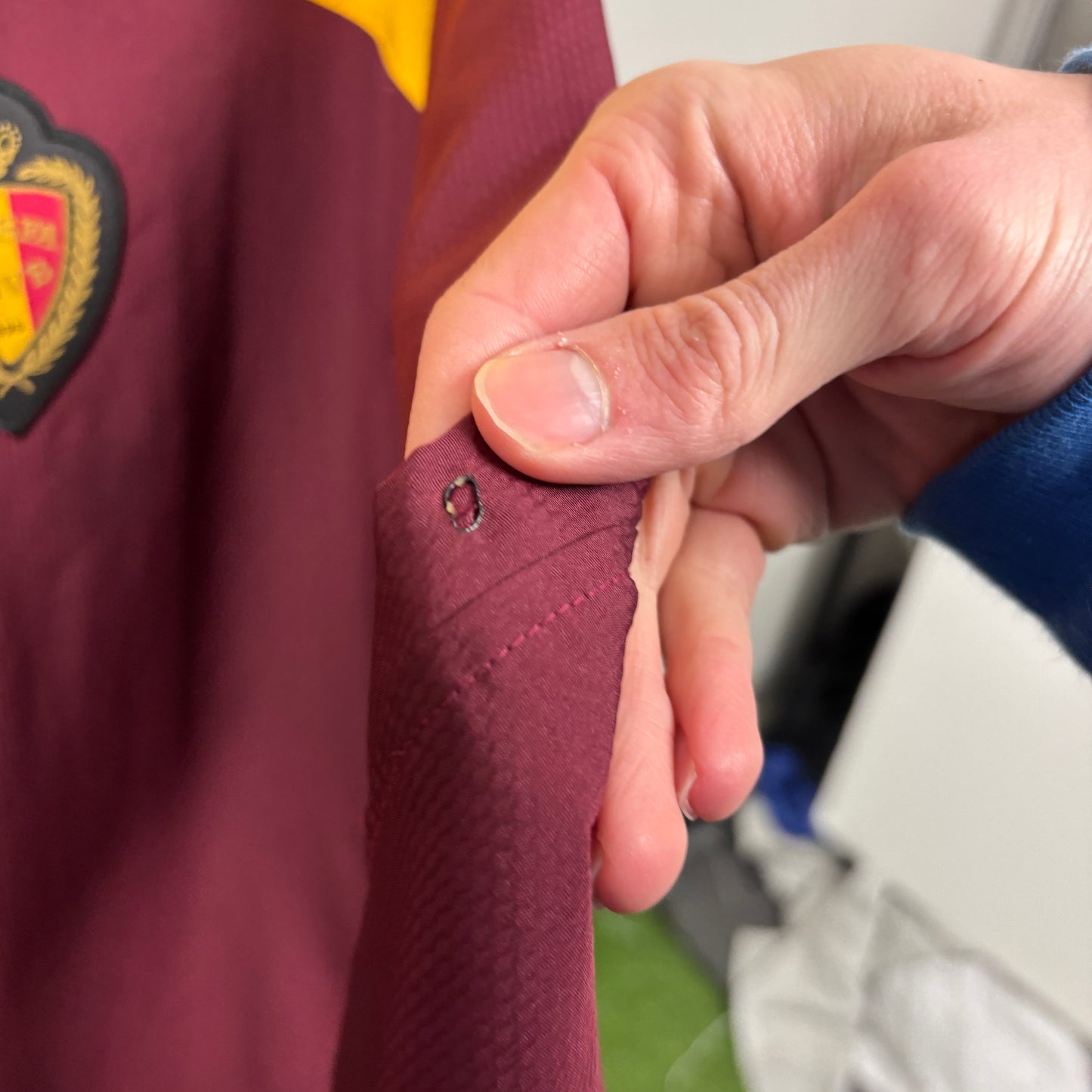 00s Nike Belgium Windbreaker Jacket Red Large