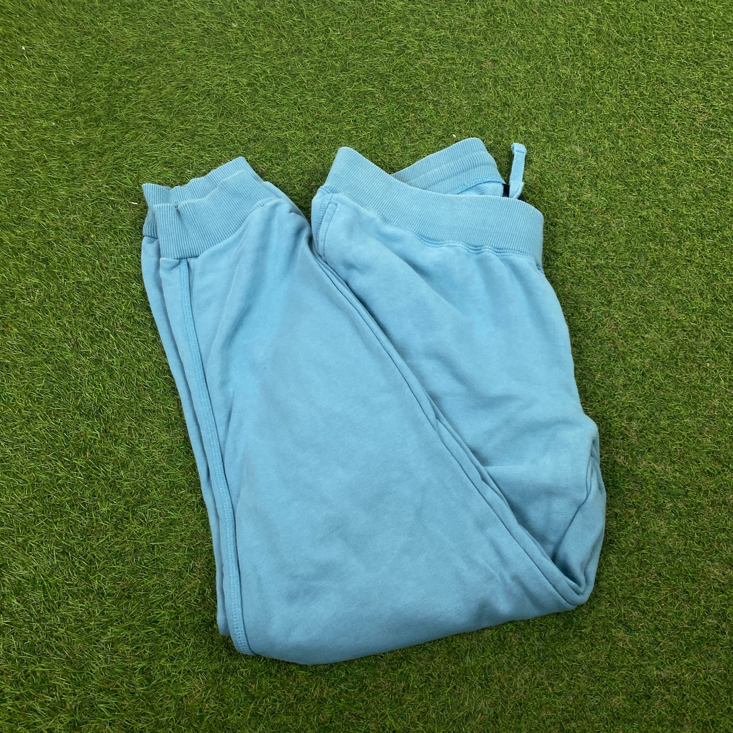 00s Nike Cotton Joggers Blue Large