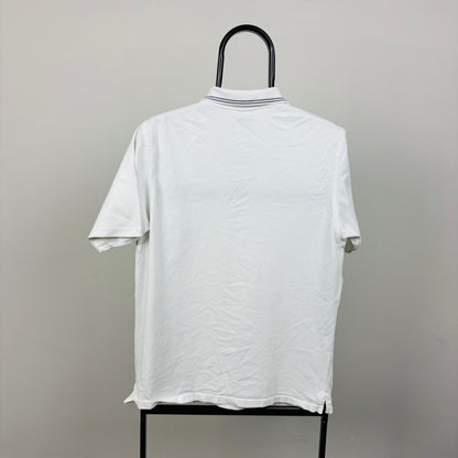 00s Nike Court Polo Shirt T-Shirt White Women’s Large