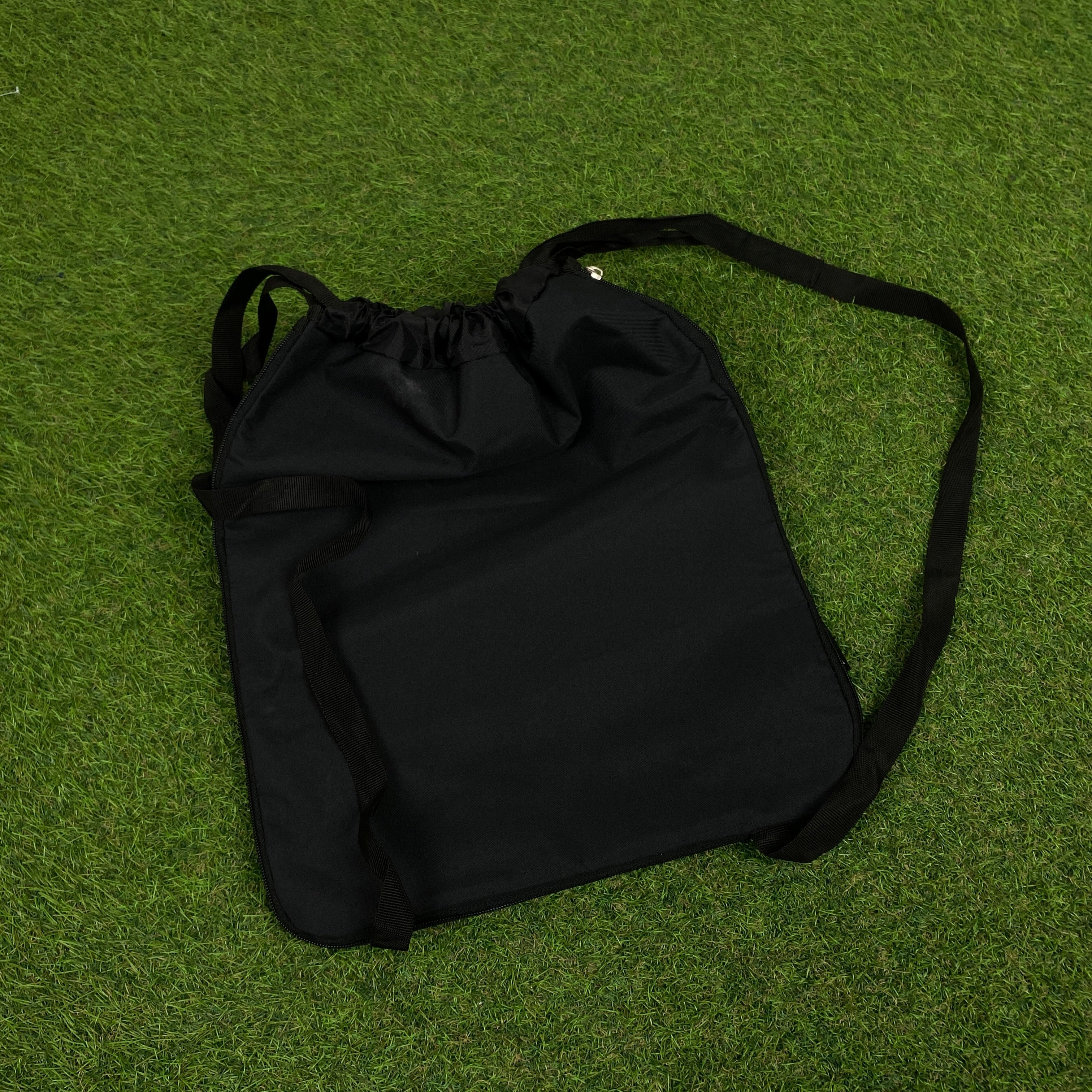 00s Nike Sling Drawstring Bag Black