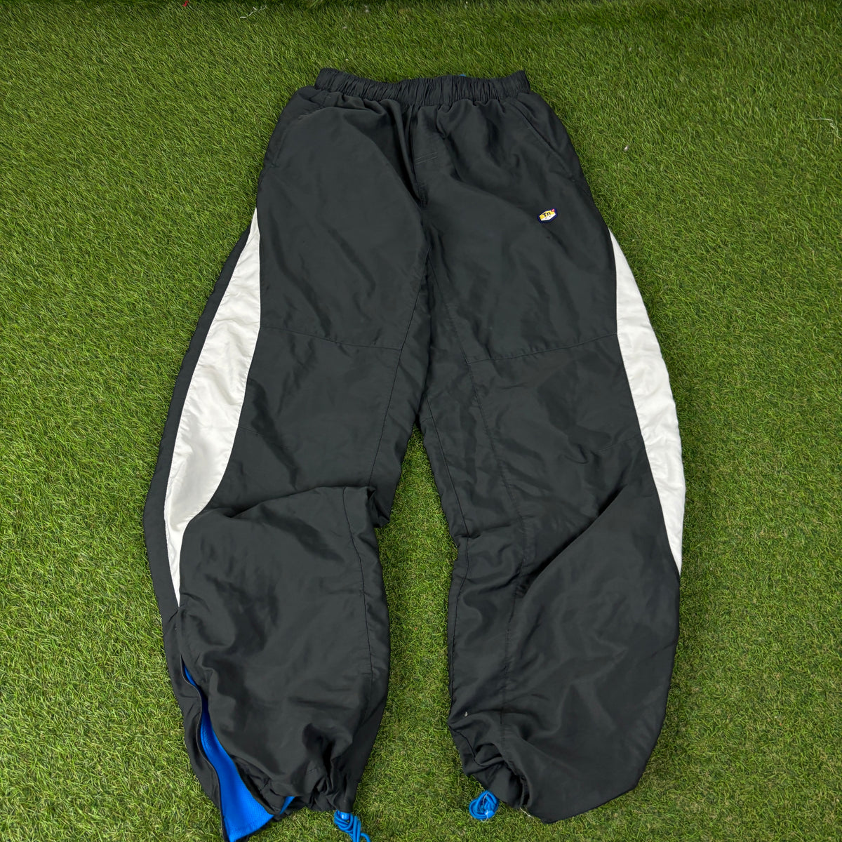 00s Nike Tn Air Windbreaker Jacket + Joggers Set Blue Medium