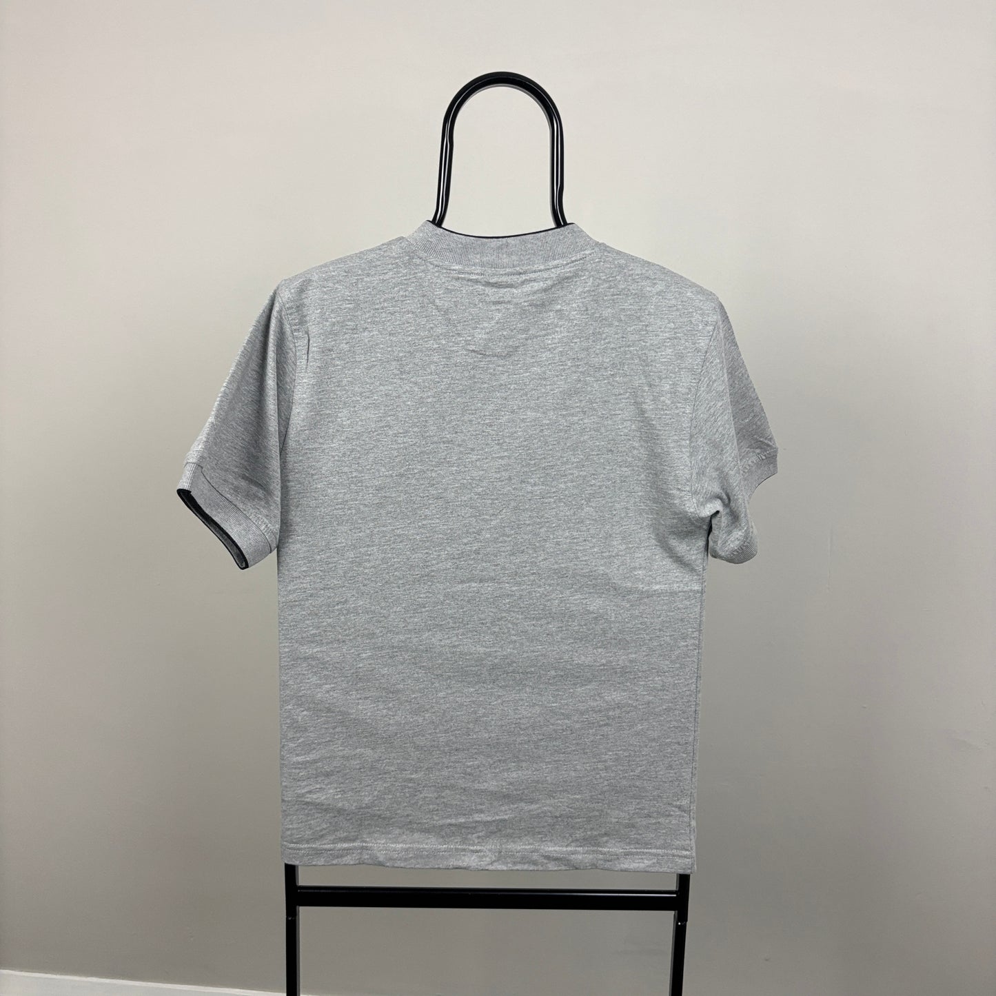 00s Nike Centre Swoosh T-Shirt Grey XS