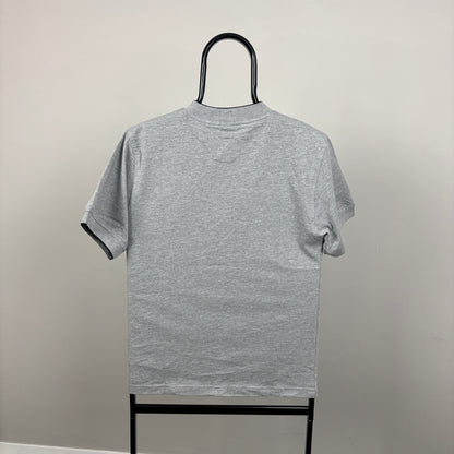 00s Nike Centre Swoosh T-Shirt Grey XS