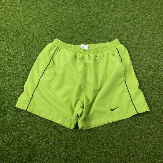 00s Nike Piping Shorts Green Large