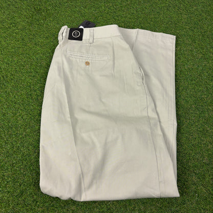 00s Nike Golf Trousers Joggers Brown XL