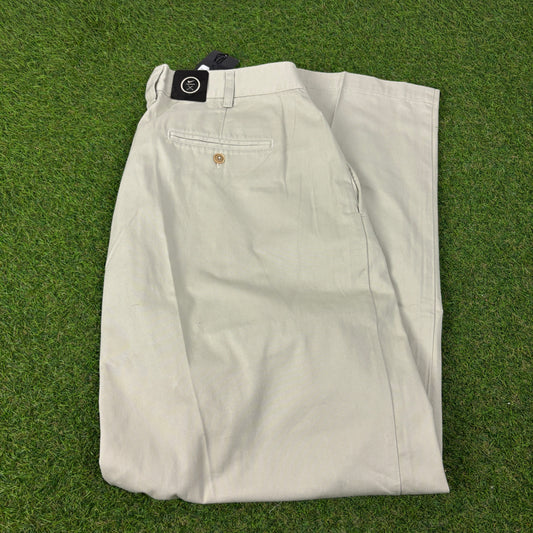00s Nike Golf Trousers Joggers Brown XL