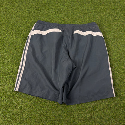 00s Adidas Baggy Shorts Grey Medium