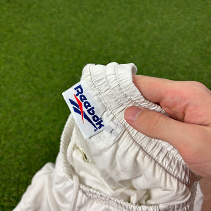 00s Reebok Cotton Shorts White Large