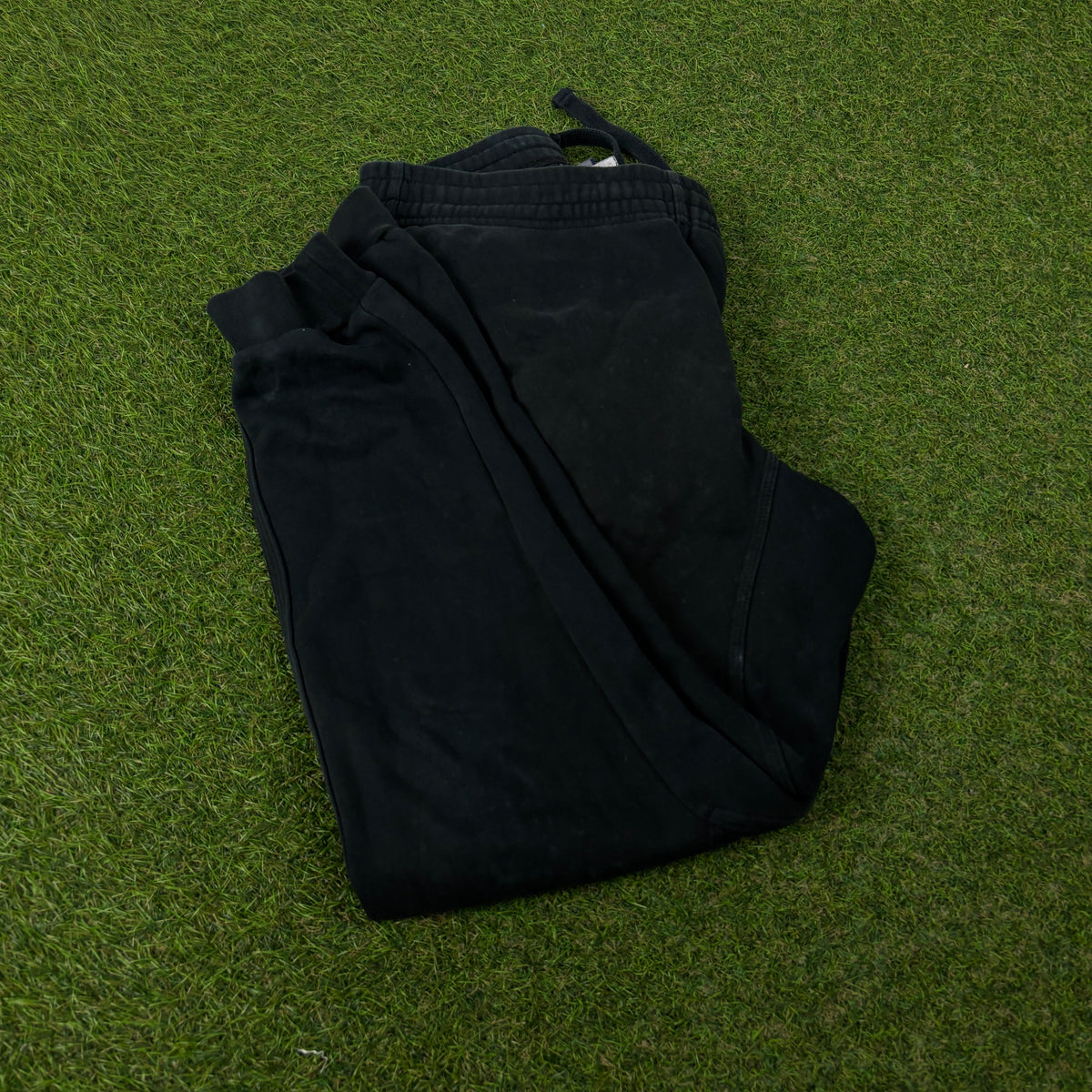 00s Nike Wide Leg Cotton Joggers Black XS