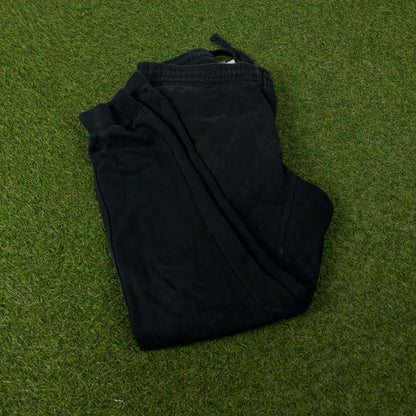 00s Nike Wide Leg Cotton Joggers Black XS