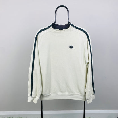 00s Nike Ribbed Sweatshirt Brown Medium