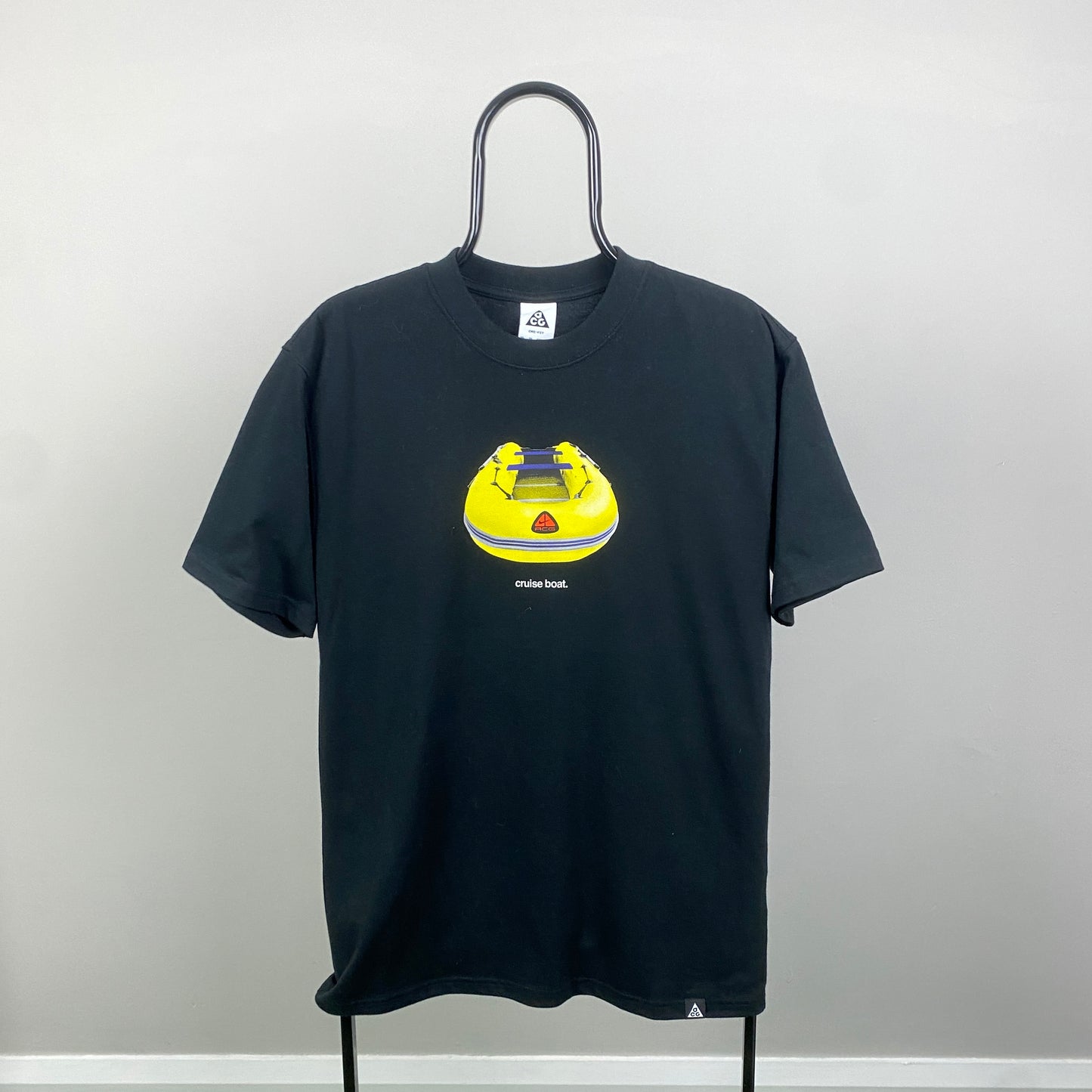 00s Nike ACG Cruise Boat T-Shirt Black XS/Small