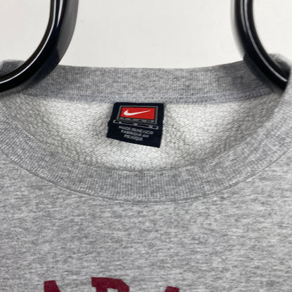 90s Nike Alabama Sweatshirt Grey Women’s Large