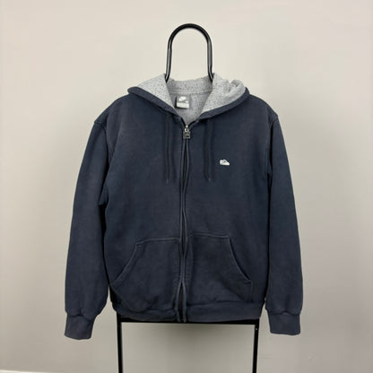 00s Nike Sb Dunk Zip Hoodie Blue Medium