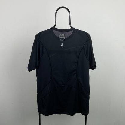 00s Nike Piping Football Shirt T-Shirt Black Large