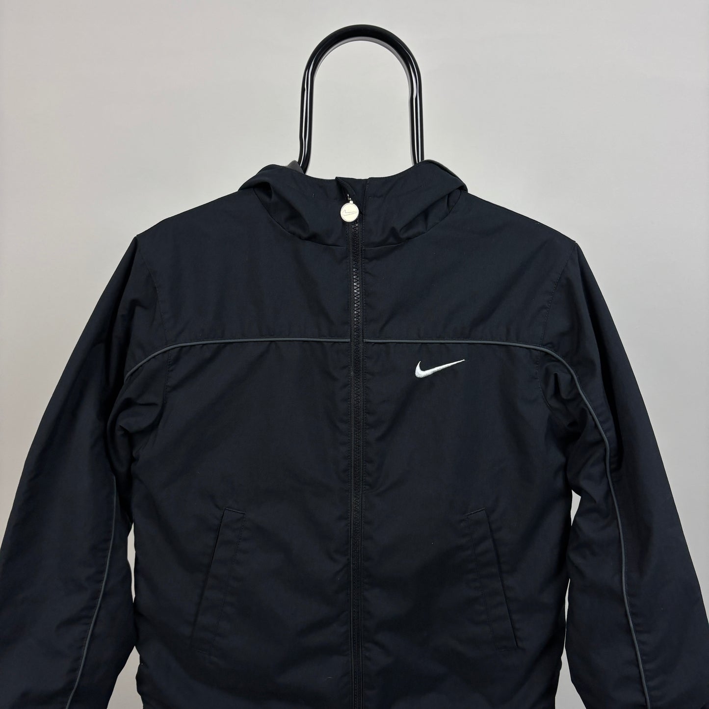 00s Nike Reversible Piping Jacket Black XS