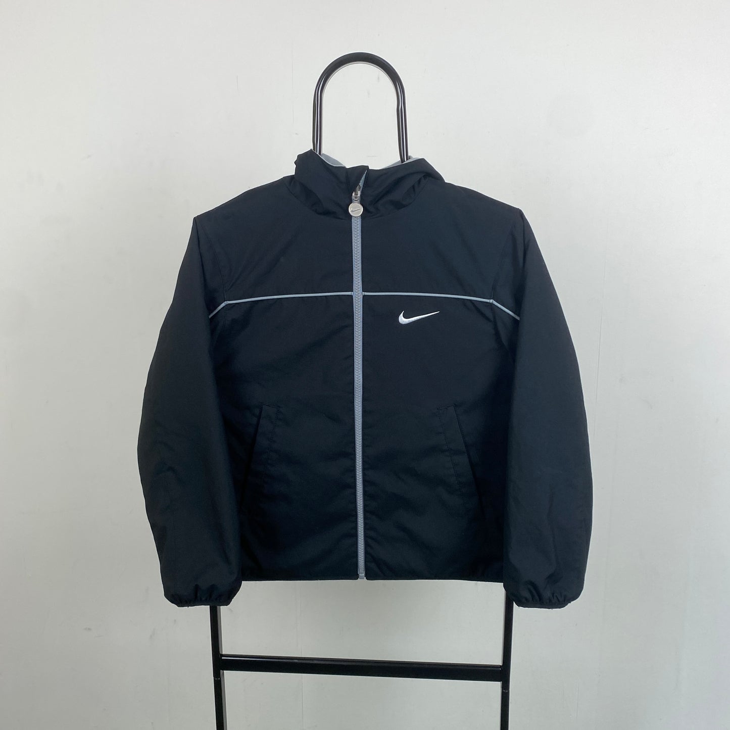 00s Nike Reversible Coat Jacket Black XS