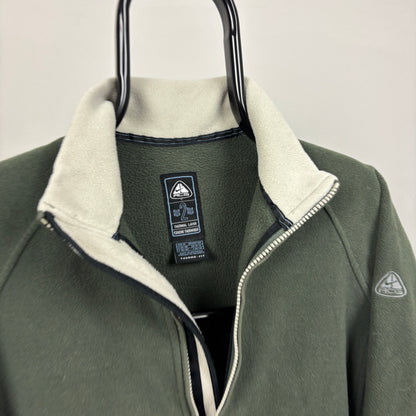 00s Nike ACG Fleece Sweatshirt Green Women’s Medium
