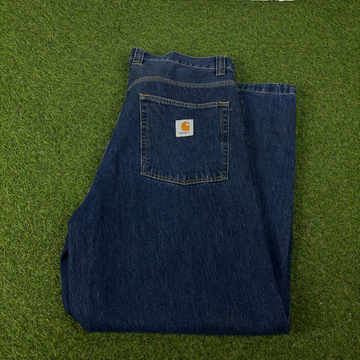 00s Carhartt Brandon Pant Denim Jeans Joggers Blue XL