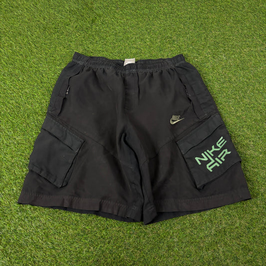 00s Nike Air Max Shorts Black Small