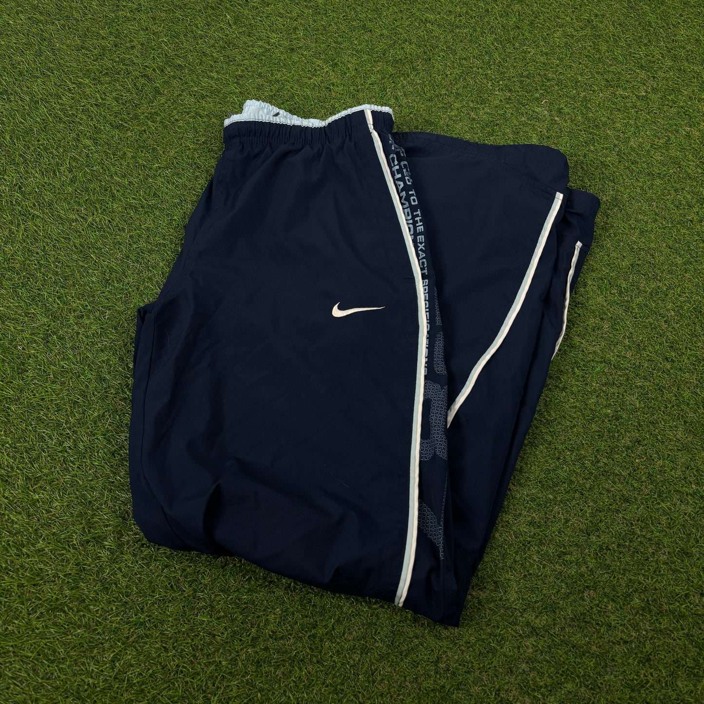 00s Nike Air Max Piping Joggers Blue Small