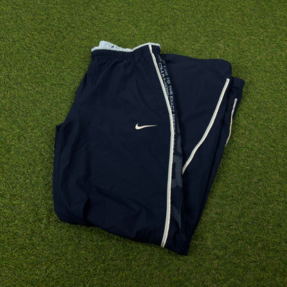 00s Nike Air Max Piping Joggers Blue Small