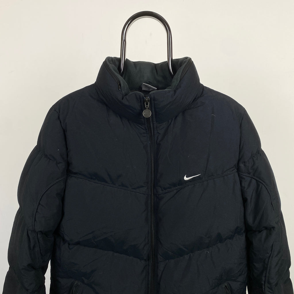 00s Nike Down Puffer Jacket Black XL