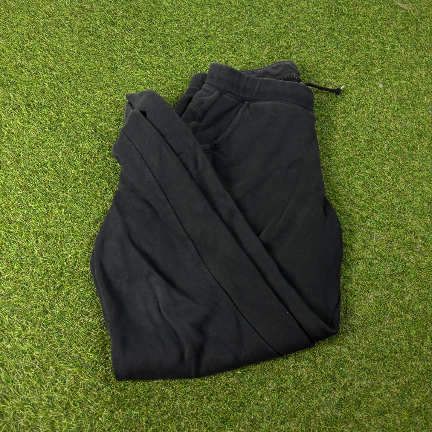 00s Nike Cotton Joggers Black Small