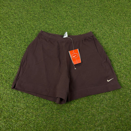 00s Nike Stretchy Shorts Brown Medium