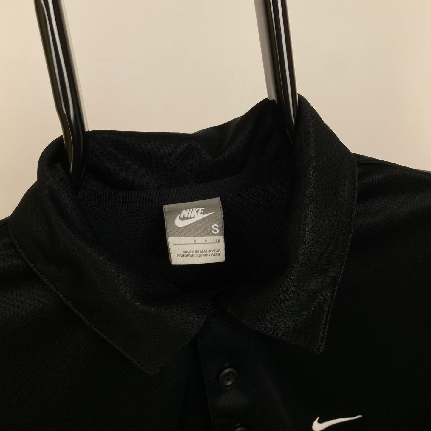 00s Nike Golf Polo Shirt T-Shirt Black Small